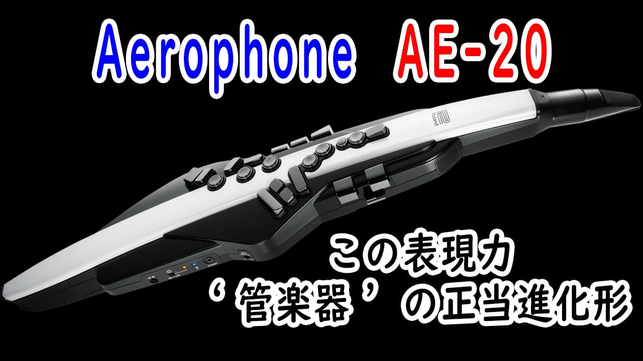 大人気 ROLAND 電子管楽器 Aerophone エアロフォン AE-20 AE20